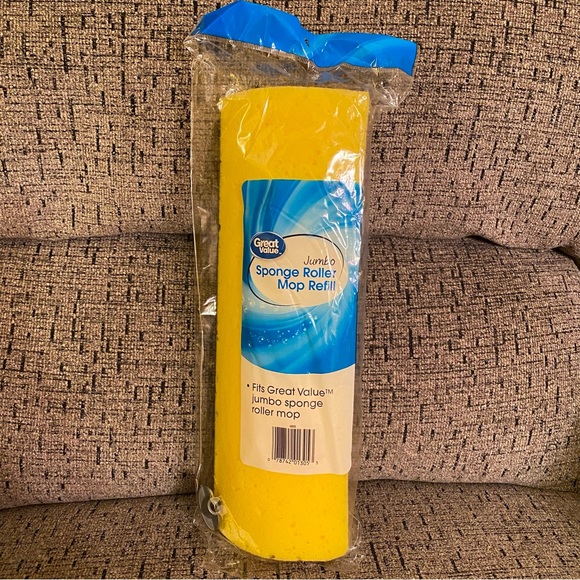 Other Great Value Jumbo Sponge Roller Mop Refill Fits Gv Jumbo Roller Mop Poshmark